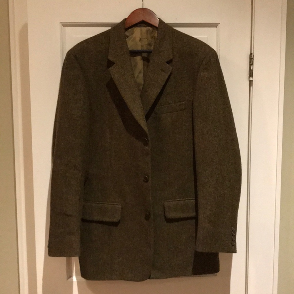 JCrew Tweed Wool Blazer 42L